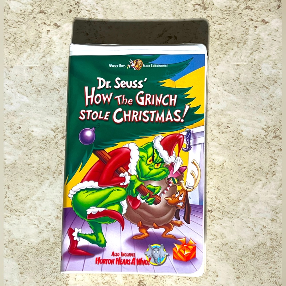 Dr Suess’ How The Grinch Stole Christmas VHS